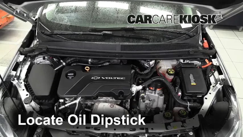 2017 Chevrolet Volt LT 1.5L 4 Cyl. Aceite Controlar nivel de aceite